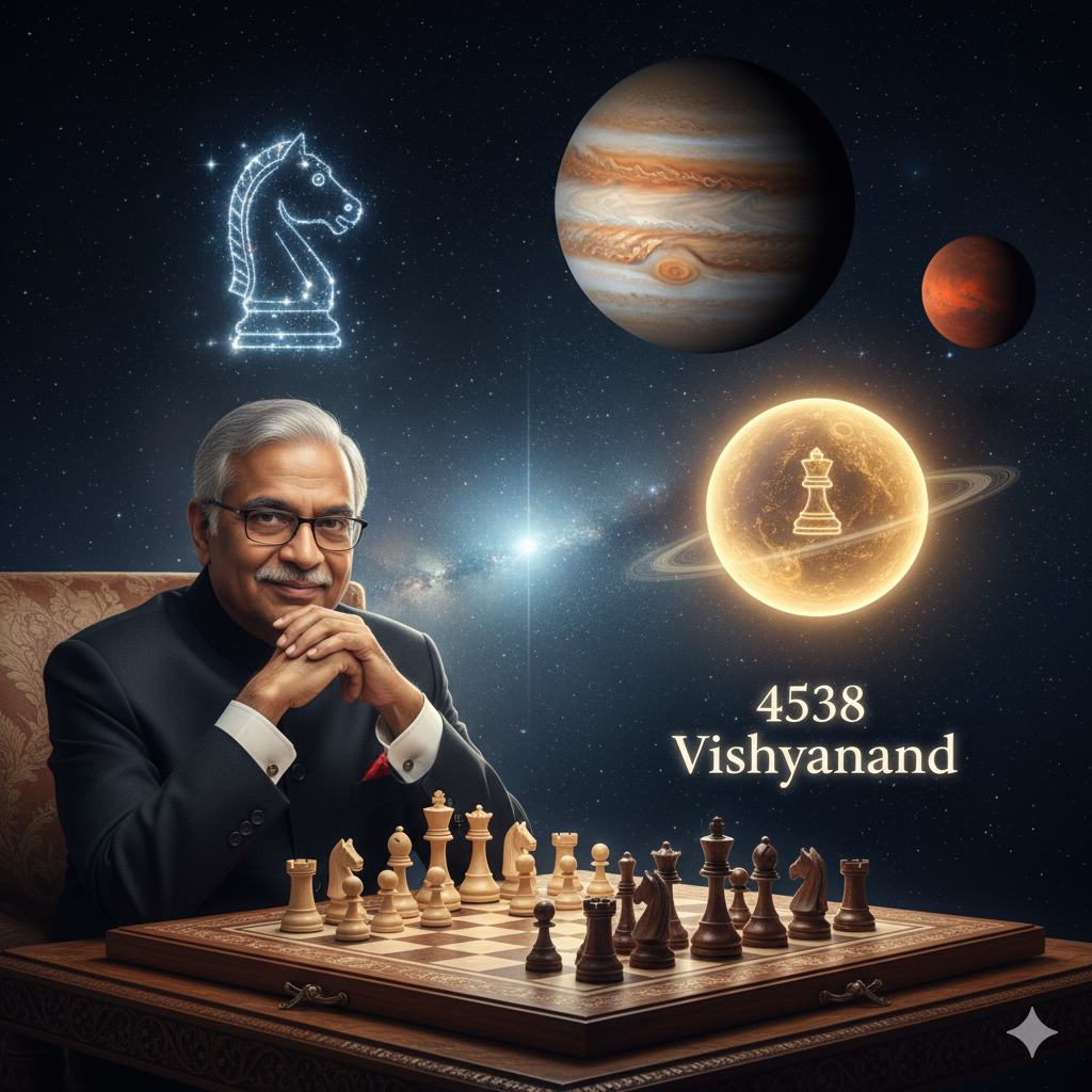 Viswanathan Anand’s Legacy Now Orbits the Sun