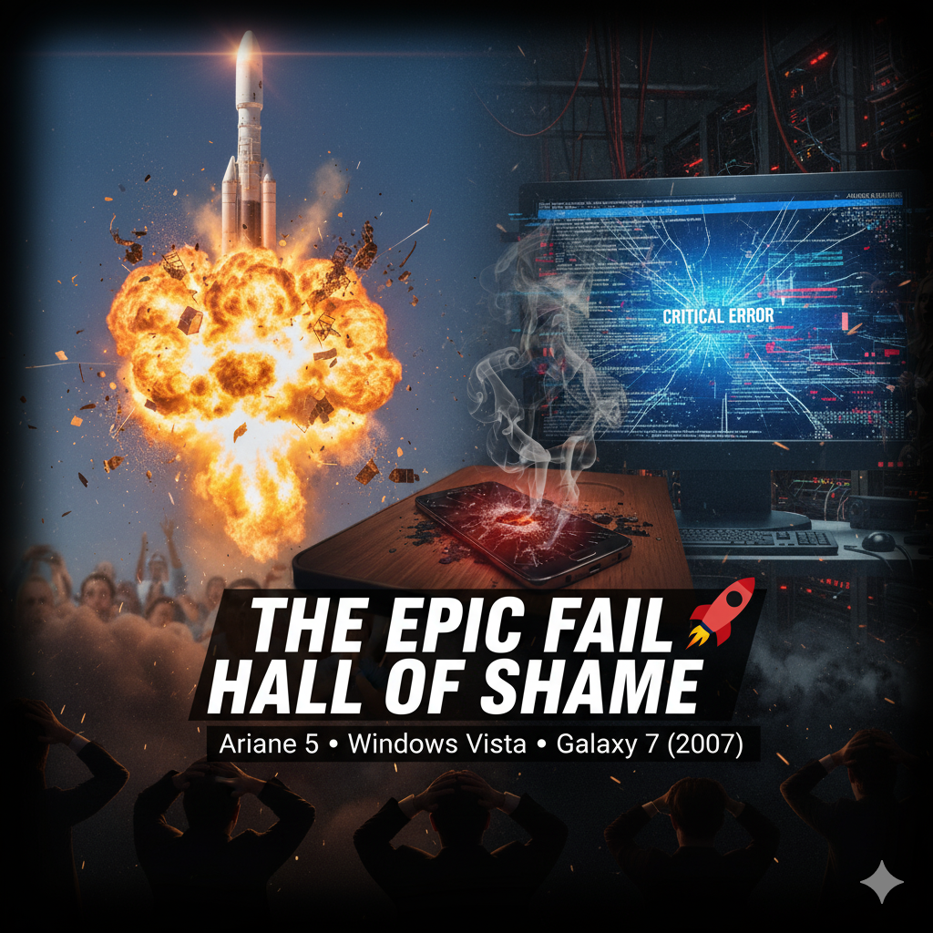 Innovation Gone Wrong: The Tech Fails That Made Headlines