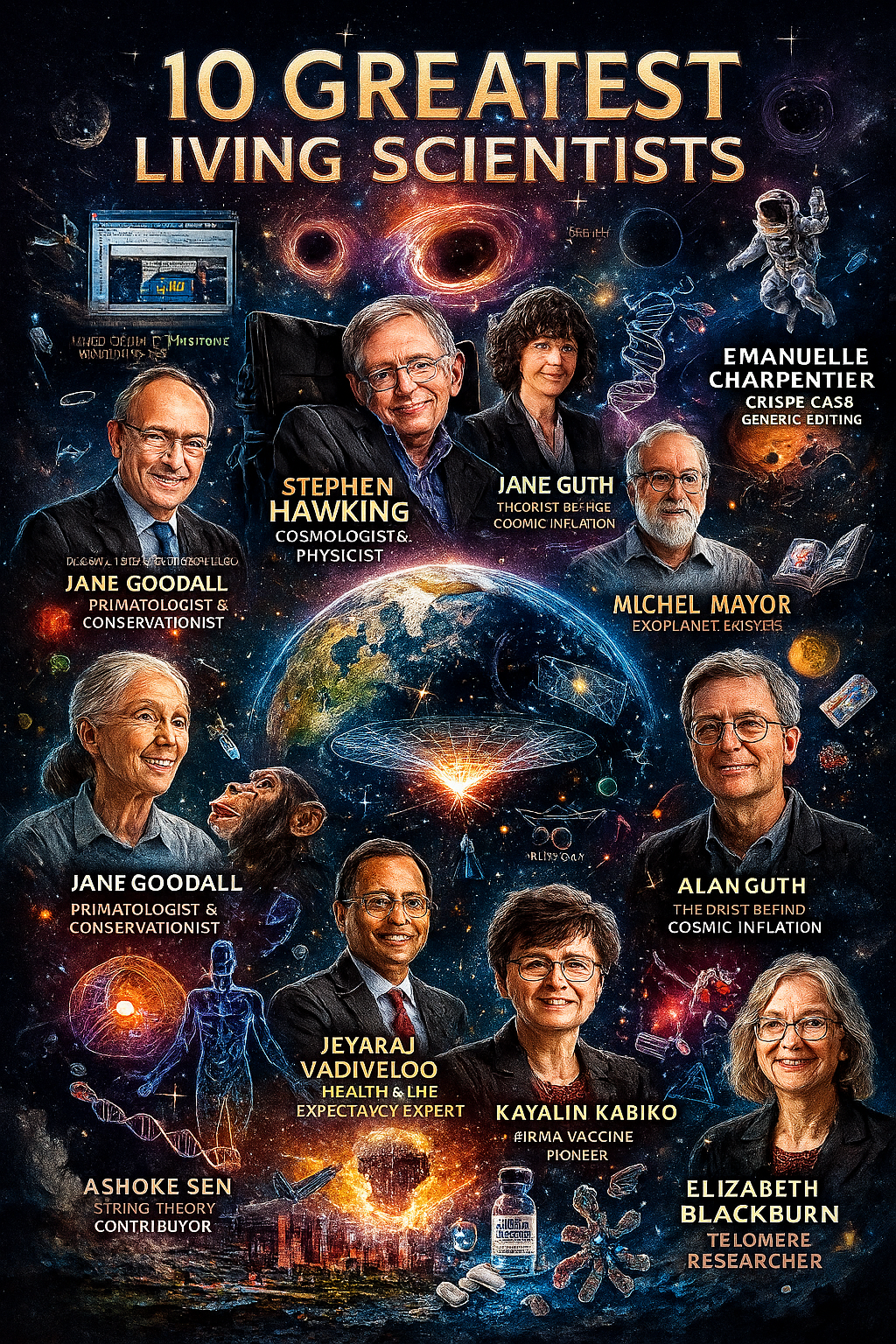 The 10 Greatest Living Scientists in the World Today