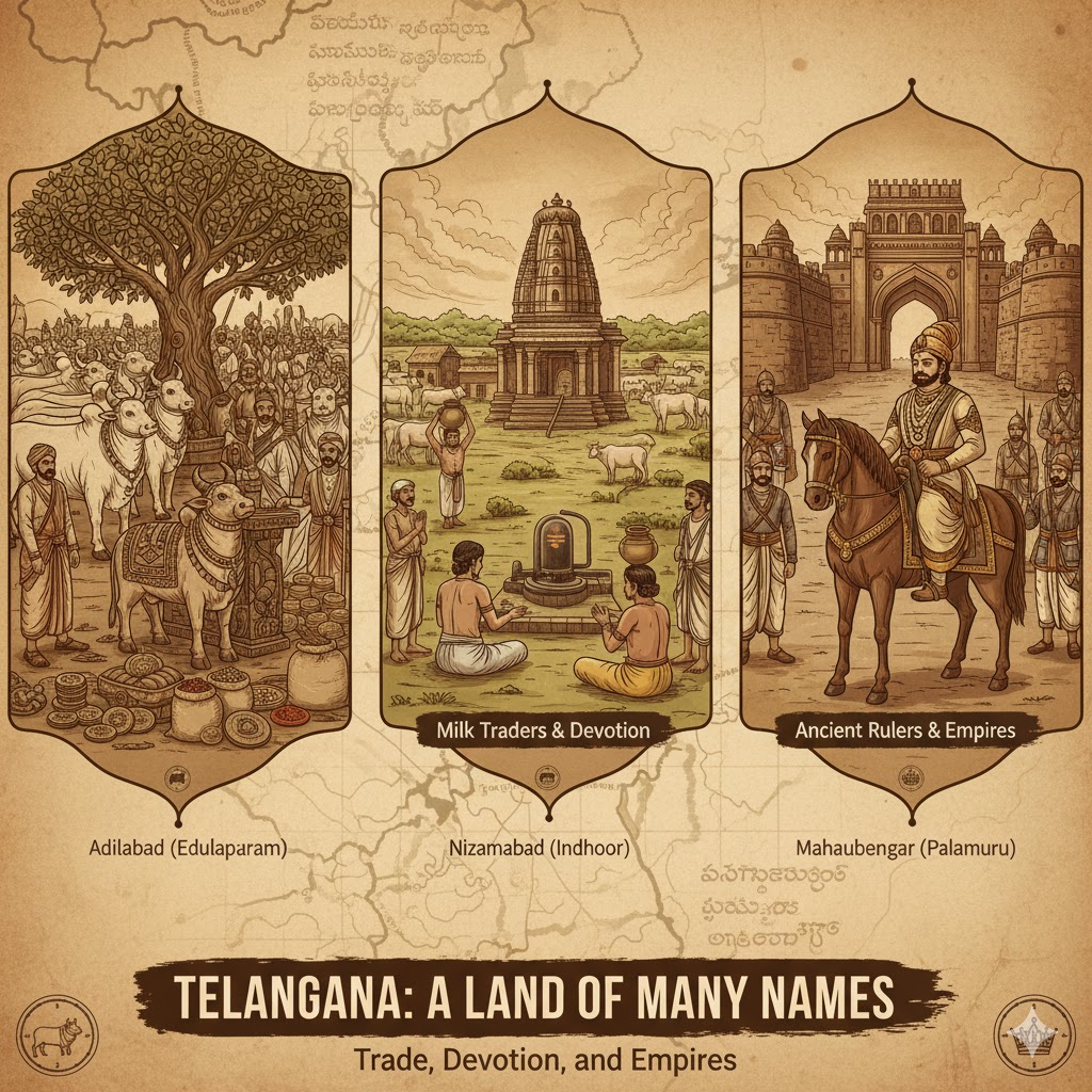 Forgotten Telangana: The Untold Story Behind Its Names